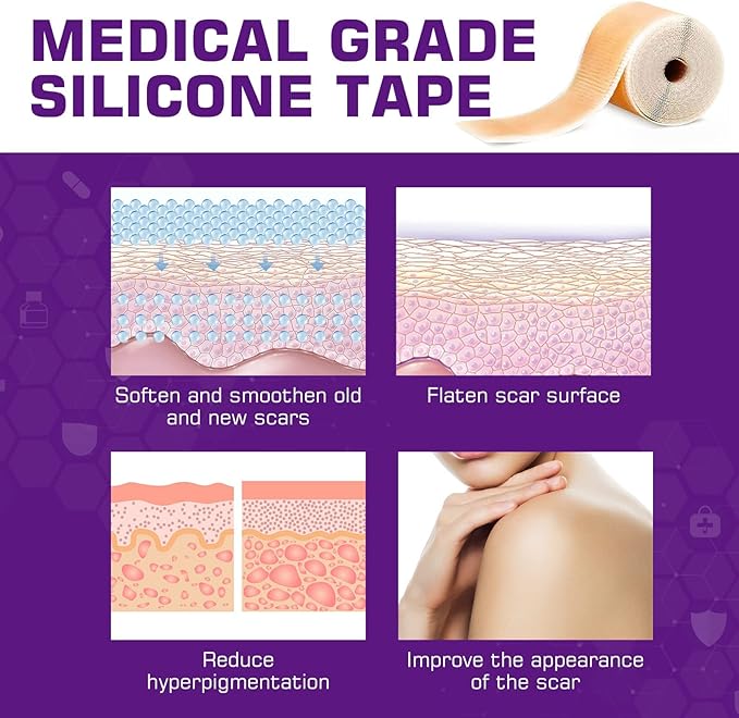 Ecloura Silicone Scar Tape™